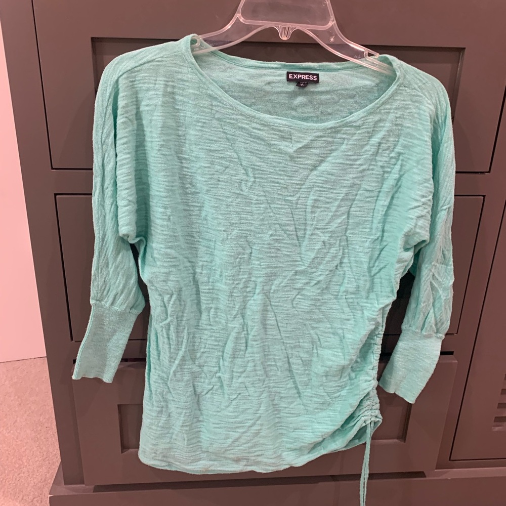 Express mint green thin top